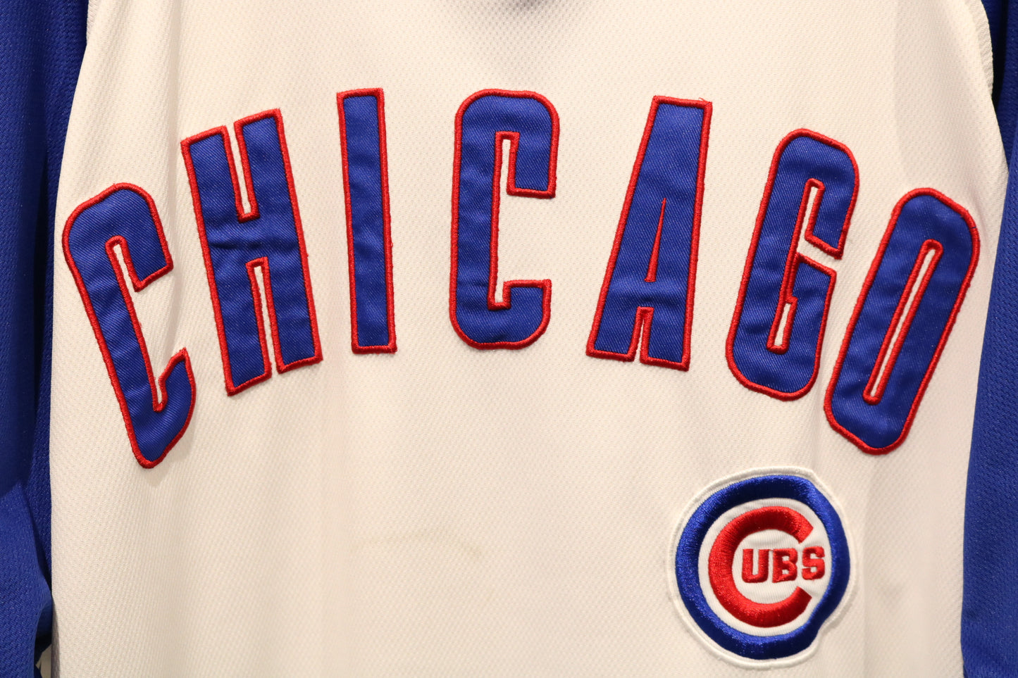 Chicago Cubs Jersey | Vintage Baseball Team Fan Shirt | Classic Blue-White MLB Jersey | Size Large