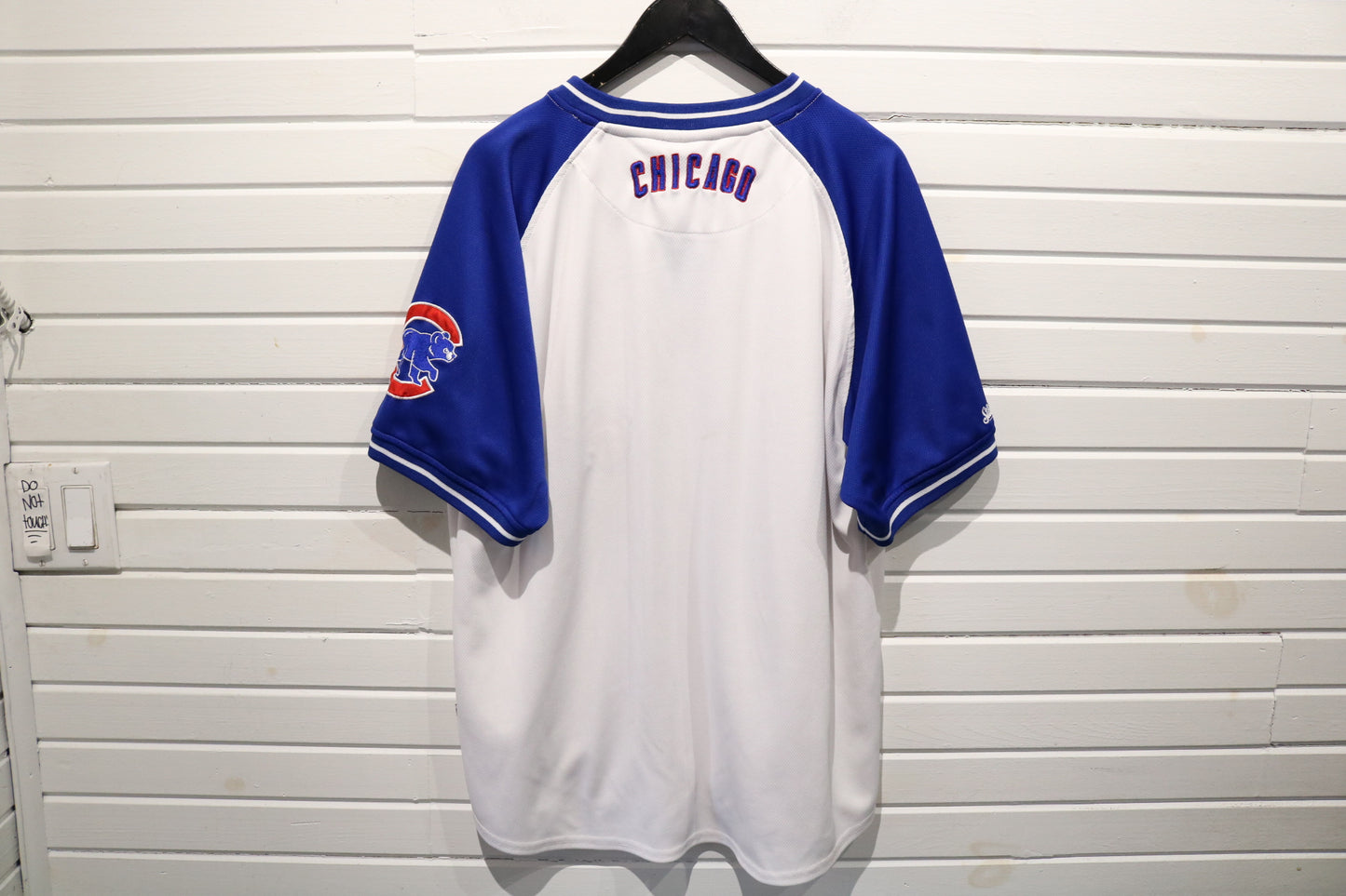 Chicago Cubs Jersey | Vintage Baseball Team Fan Shirt | Classic Blue-White MLB Jersey | Size Large