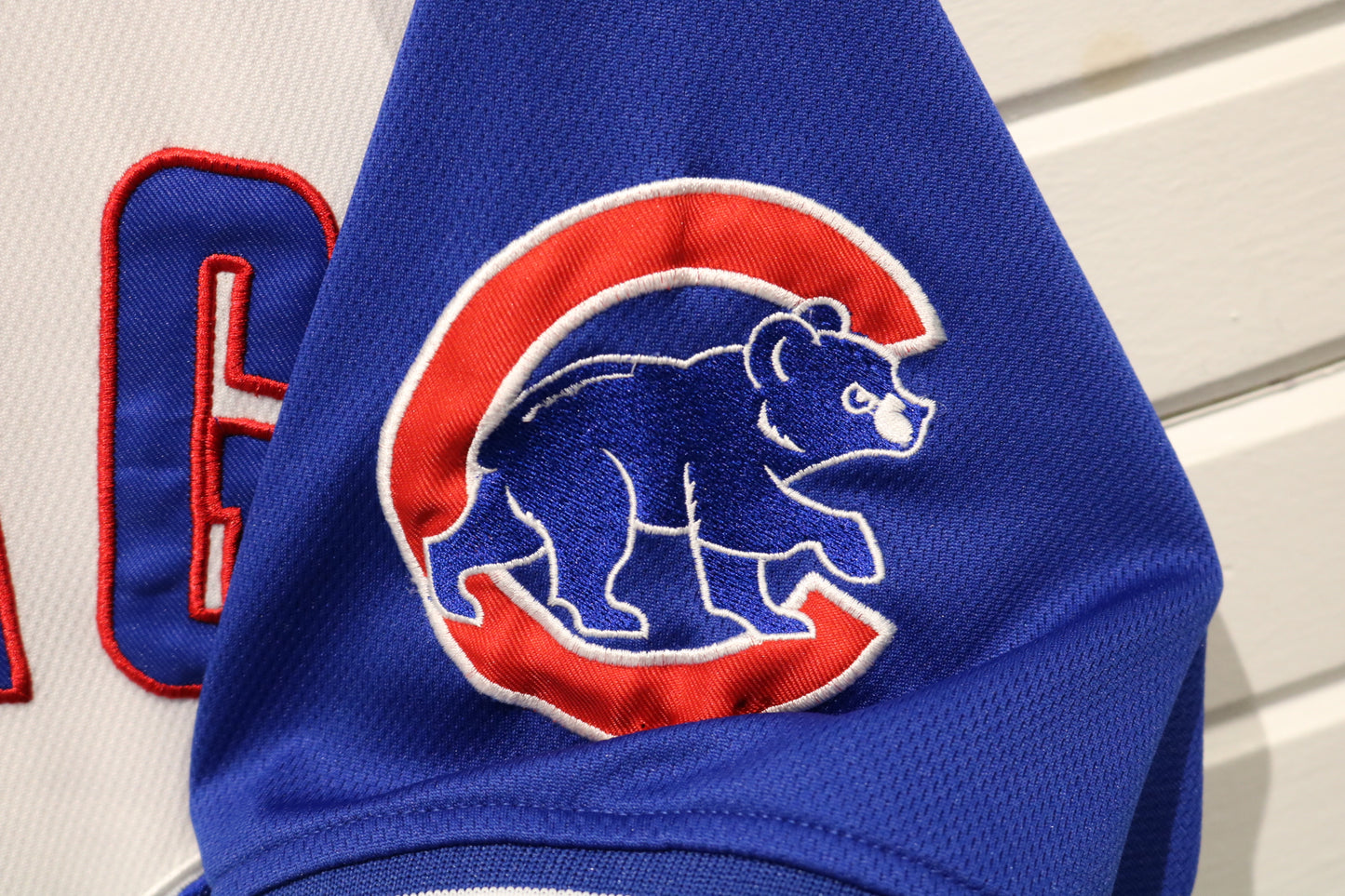 Chicago Cubs Jersey | Vintage Baseball Team Fan Shirt | Classic Blue-White MLB Jersey | Size Large