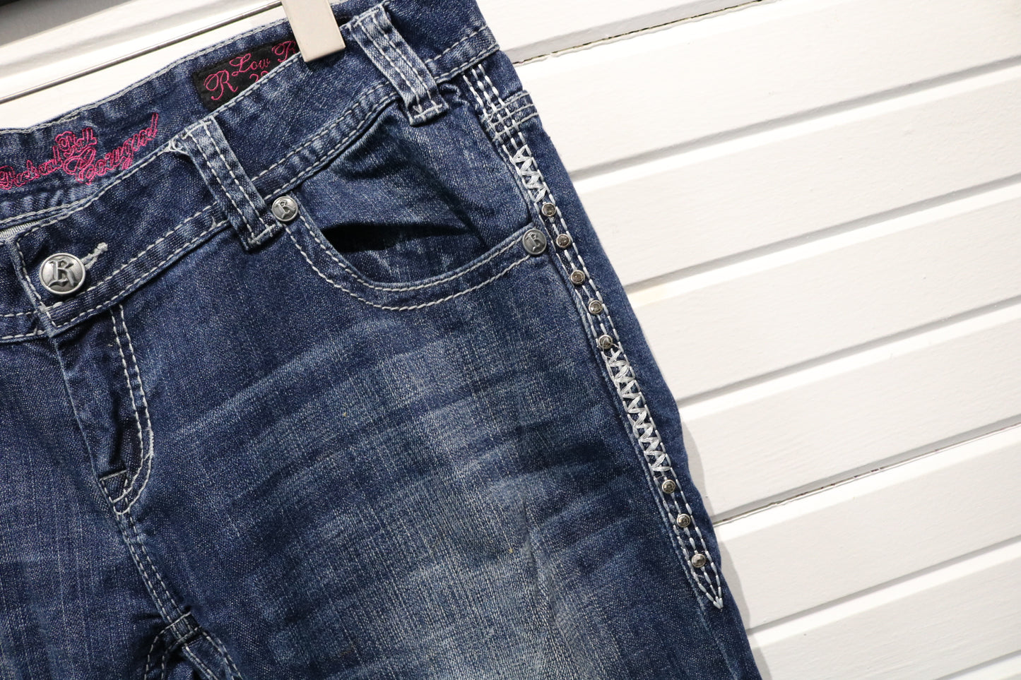 Rock-and-roll-cowgirl Jeans | Vintage Embellished Bootcut Denim Pants | Western Style Clothing