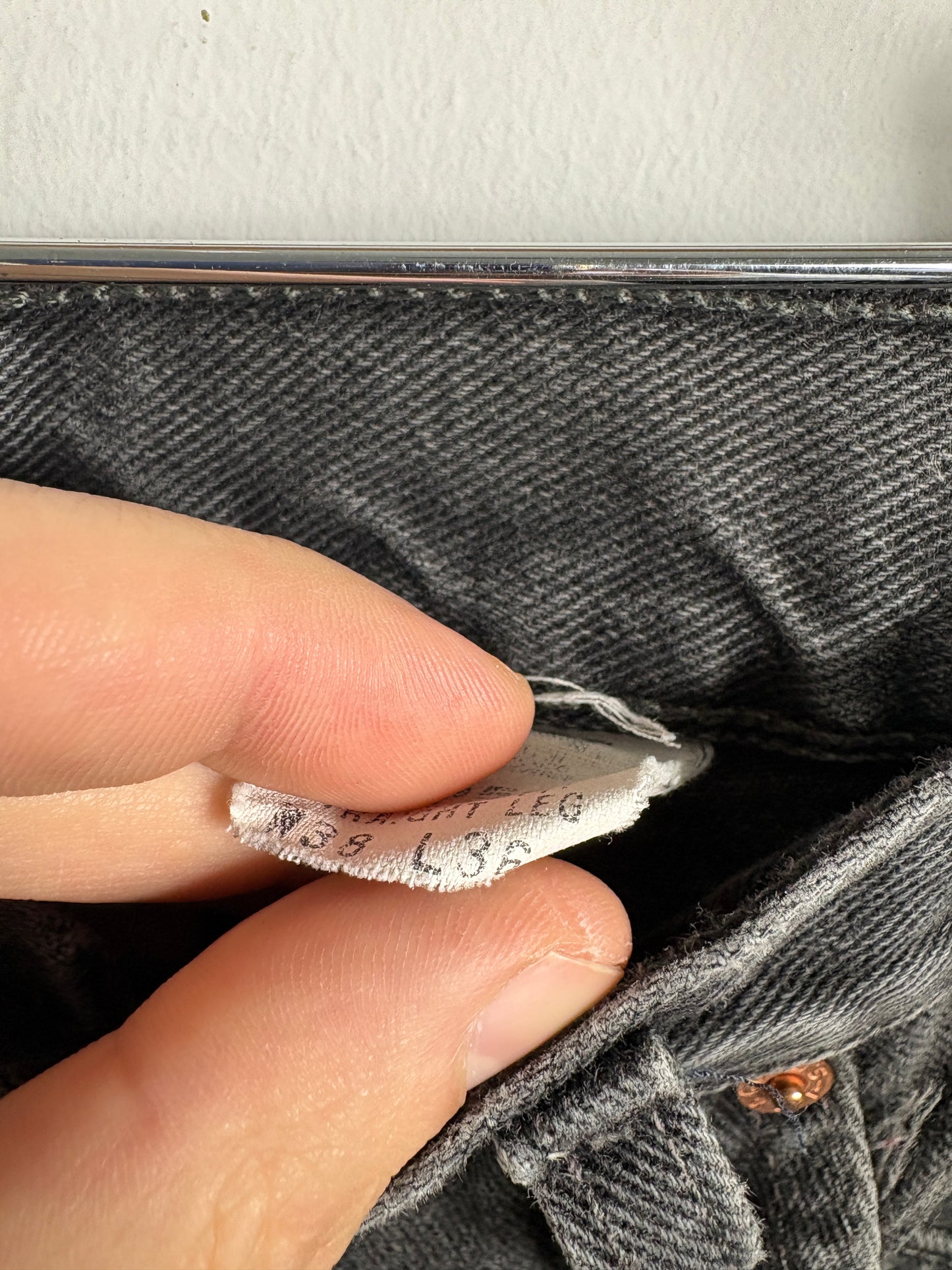 Levi's 505 Jeans | Vintage 1990s Black Denim Pants Straight Fit | Classic Faded Style Bottoms