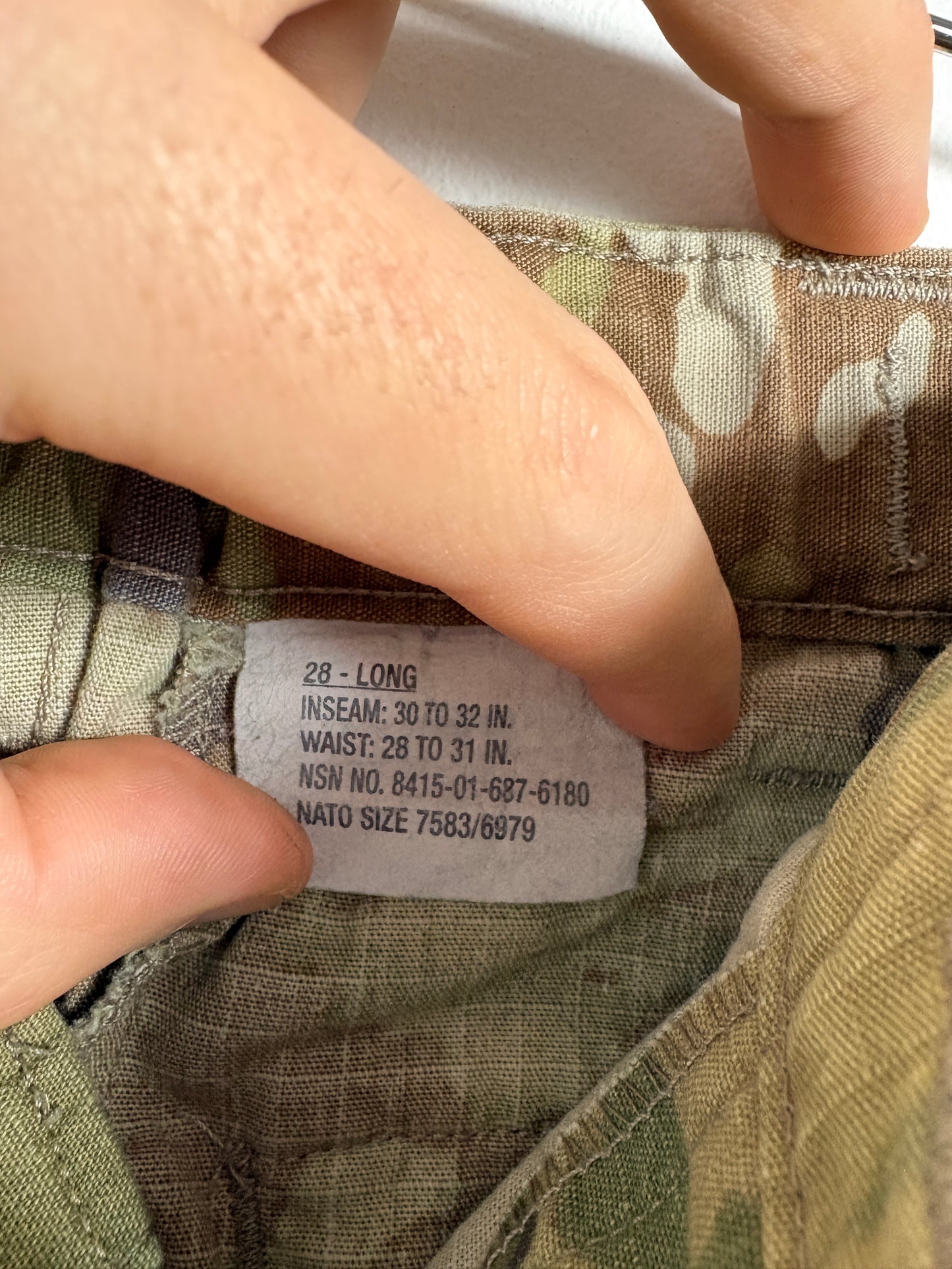 Army Camo Cargo Pants | Vintage Military Camouflage Ripstop Trousers | Outdoor Utility Gear