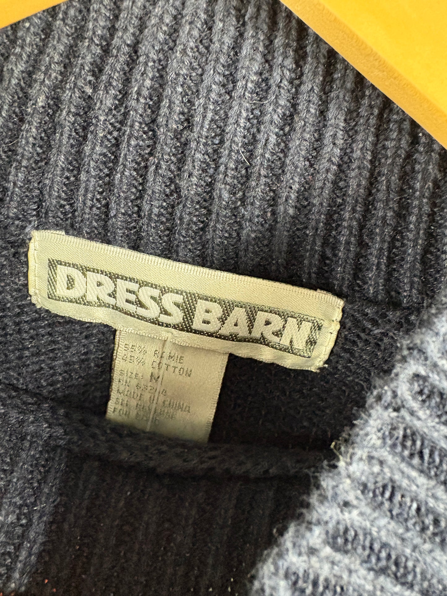 Dress-Barn Sweater | Vintage 90s Fall Leaf Knit Pullover | Autumn Botanical Crewneck Sweater