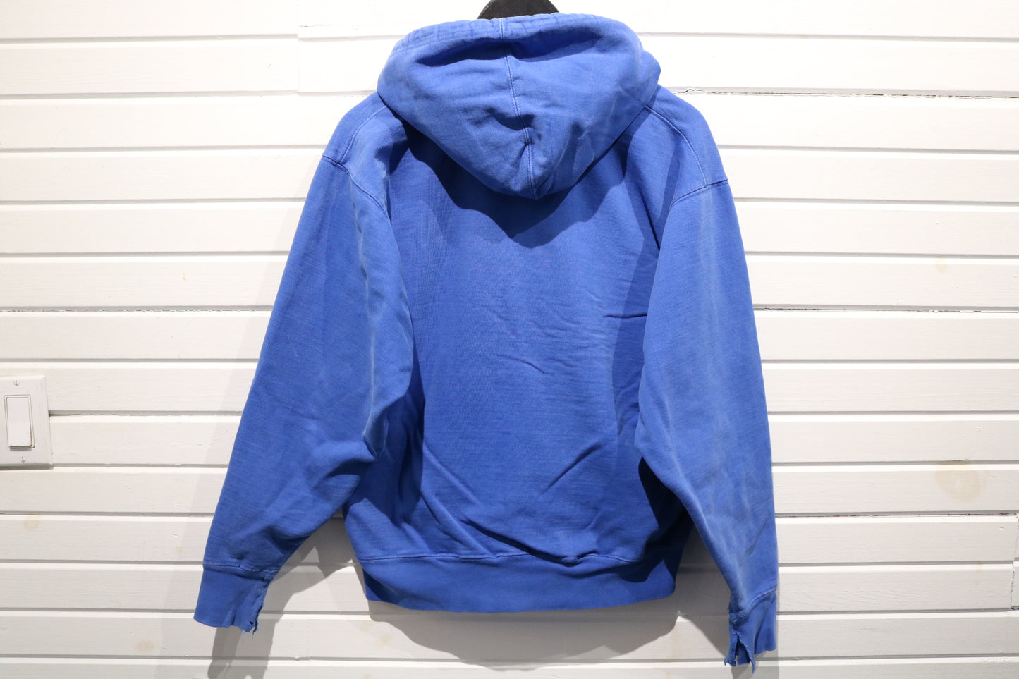 Steve-and-Barry's Michigan State Hoodie | Vintage Distressed Blue College Sweatshirt | Classic University Pullover