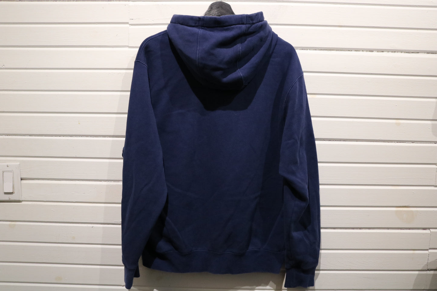 Nike Hoodie | Vintage 2000s Classic Navy Pullover Sweatshirt | Iconic Swoosh Logo Streetwear