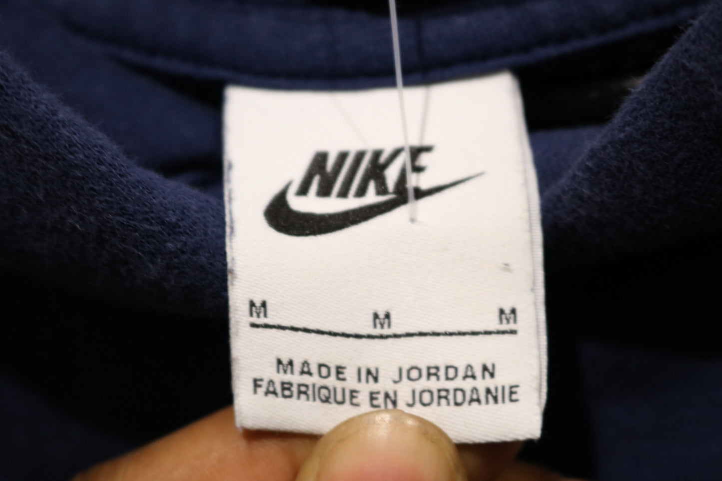 Nike Hoodie | Vintage 2000s Classic Navy Pullover Sweatshirt | Iconic Swoosh Logo Streetwear