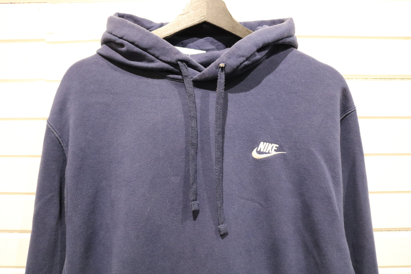 Nike Hoodie | Vintage 2000s Classic Navy Pullover Sweatshirt | Iconic Swoosh Logo Streetwear