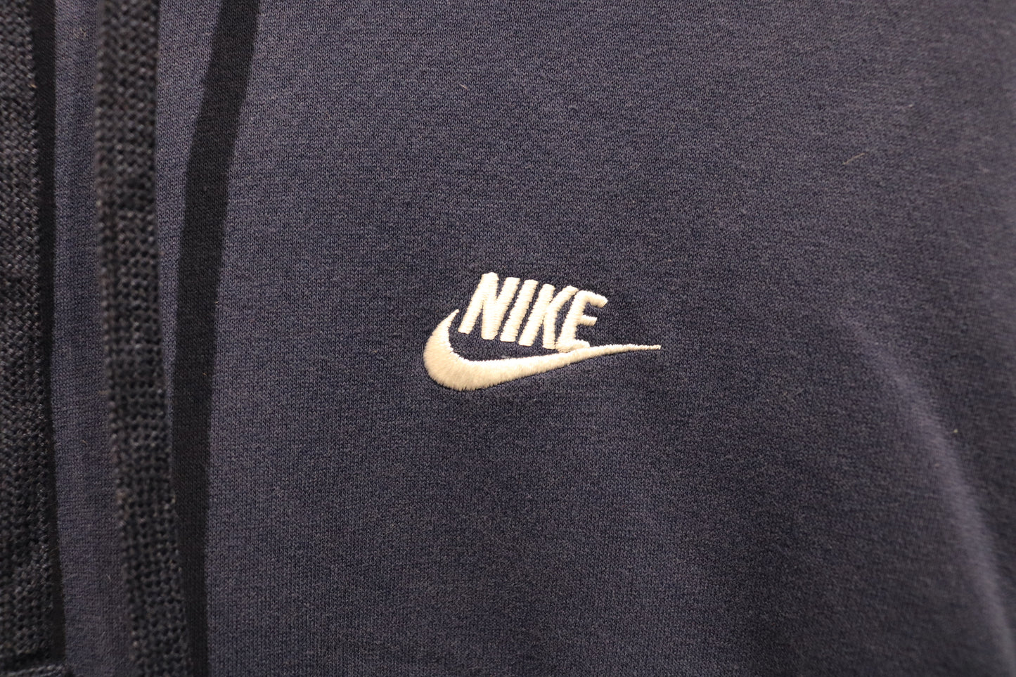 Nike Hoodie | Vintage 2000s Classic Navy Pullover Sweatshirt | Iconic Swoosh Logo Streetwear
