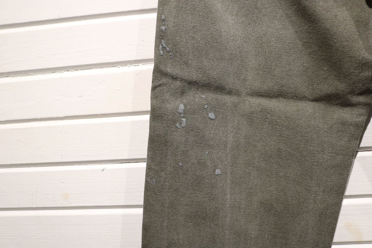 Dickies Work Pants | Vintage 2010s Utility Carpenter Trousers | Sturdy Canvas Green Workwear