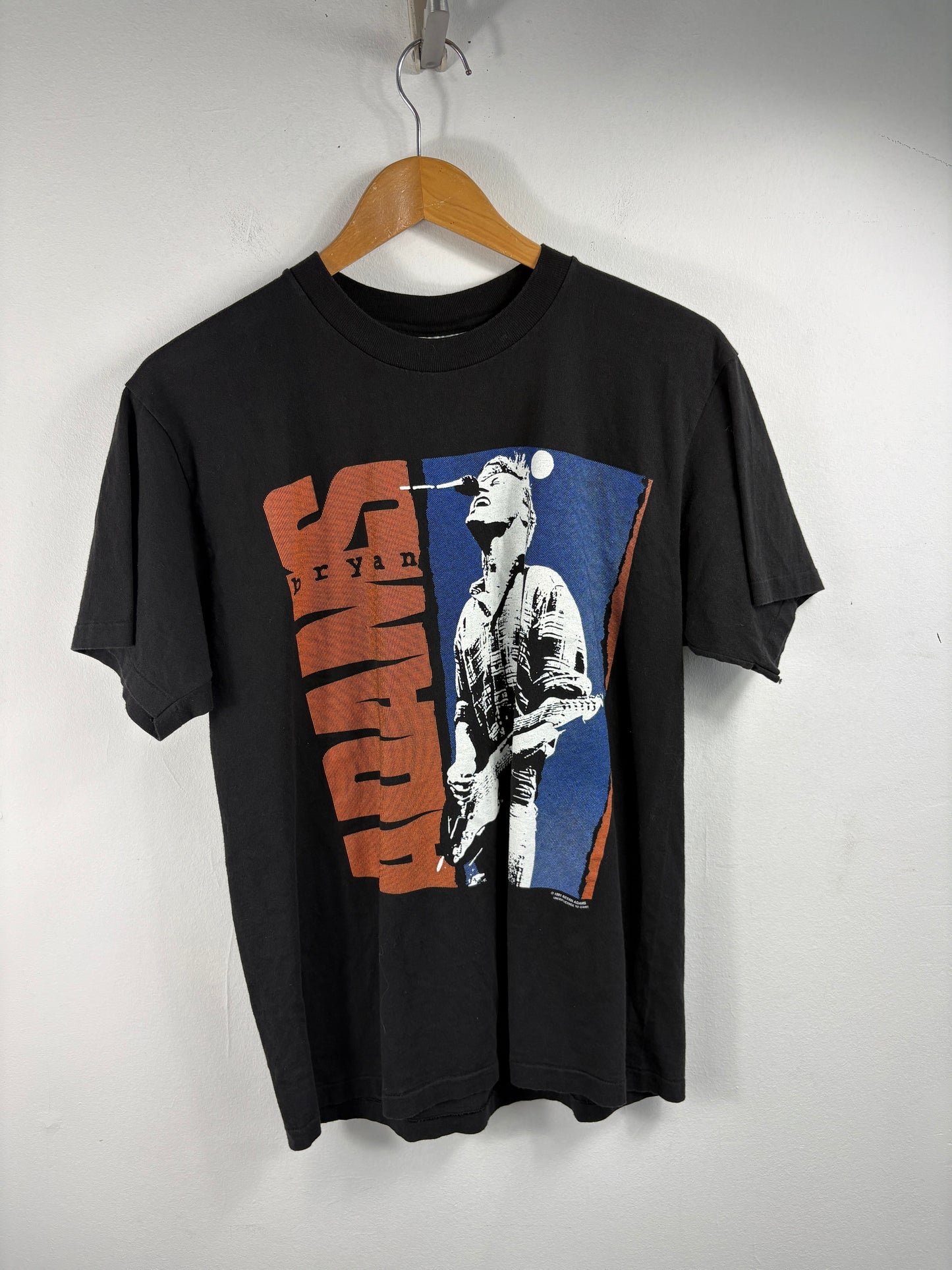 Bryan-Adams T-Shirt | Vintage 90s Graphic Concert Tee | Rock Band Tour Shirt