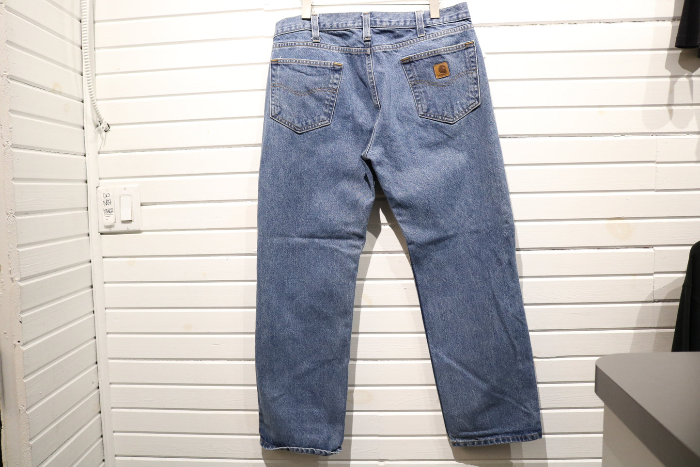 Carhartt Jeans | Vintage Traditional Fit Blue Denim Pants | Classic Workwear Style