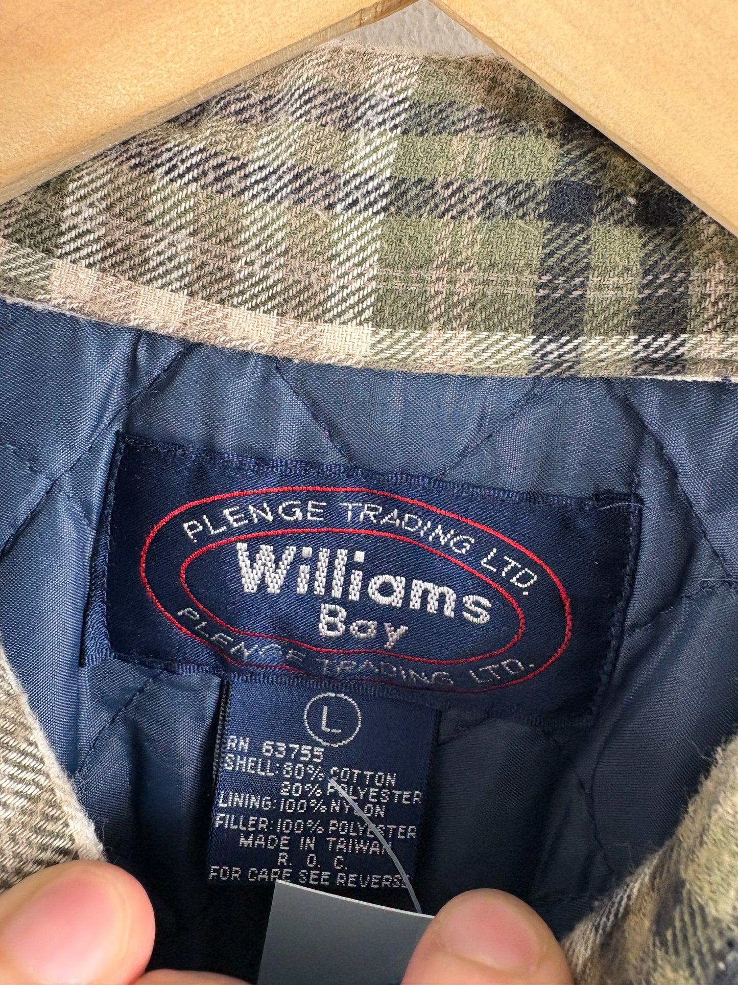 Williams-Bay Plaid Button-Up Shirt | Vintage Mixed Plaid Flannel Work Shirt | Classic Men's Outerwear