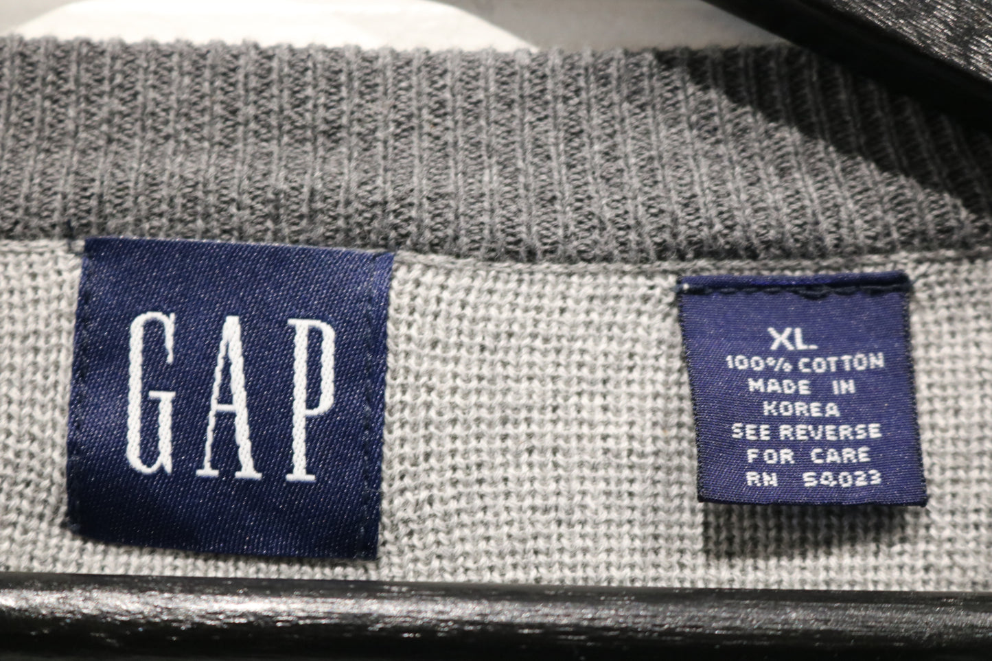 Gap Sweater | Vintage 90s Striped V-Neck Pullover | Classic Retro Knitwear