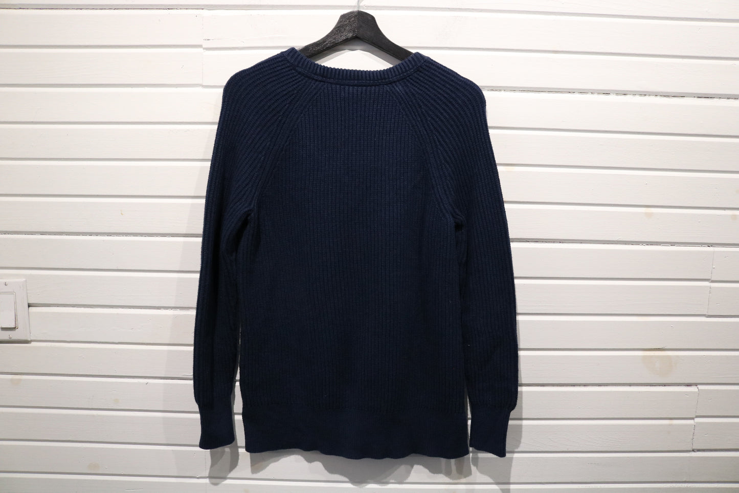 L.L.Bean Sweater | Vintage Classic Navy Knit Pullover | Unisex Warm Winter Crewneck