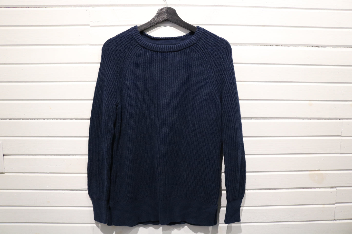 L.L.Bean Sweater | Vintage Classic Navy Knit Pullover | Unisex Warm Winter Crewneck