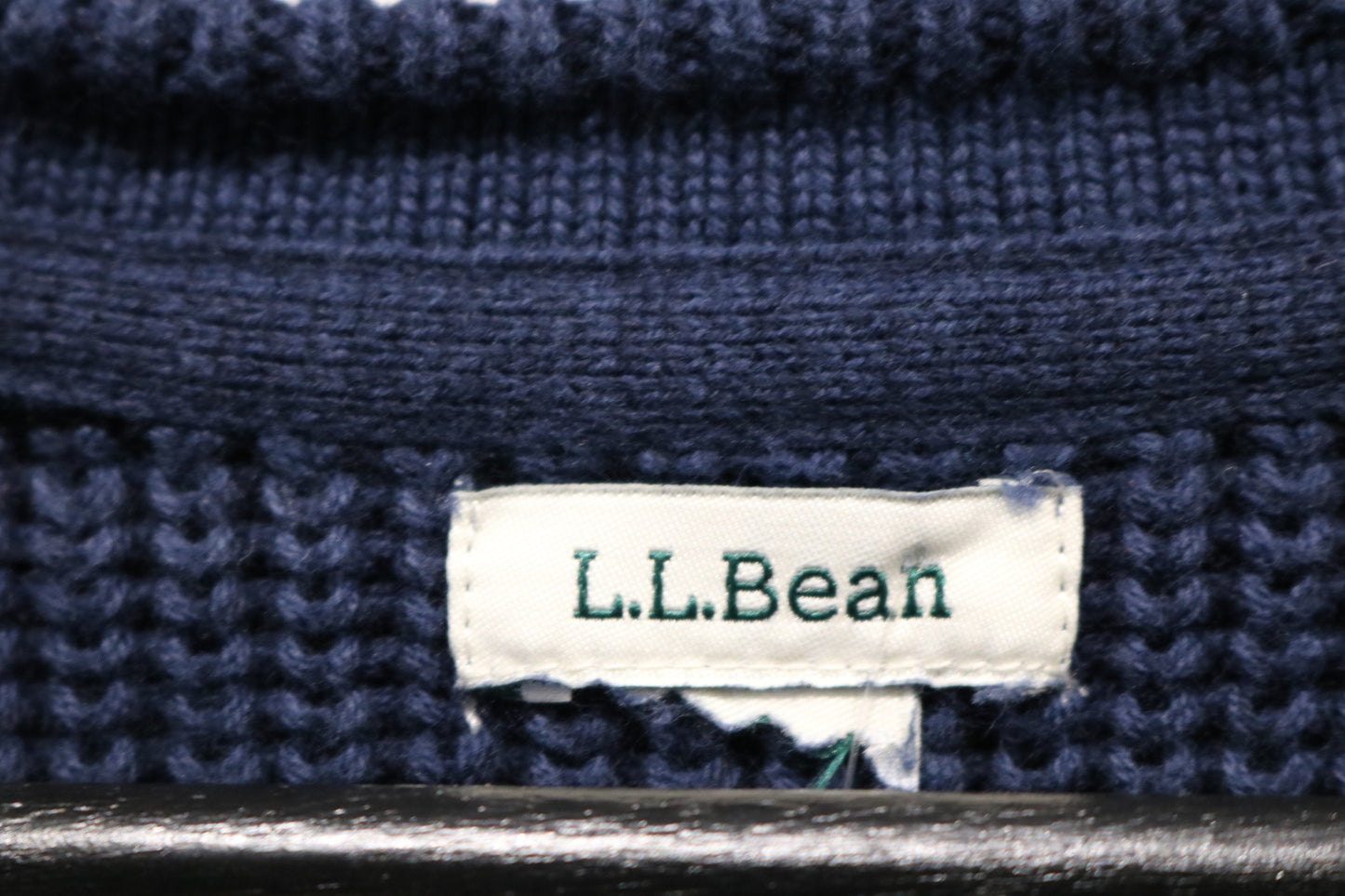 L.L.Bean Sweater | Vintage Classic Navy Knit Pullover | Unisex Warm Winter Crewneck