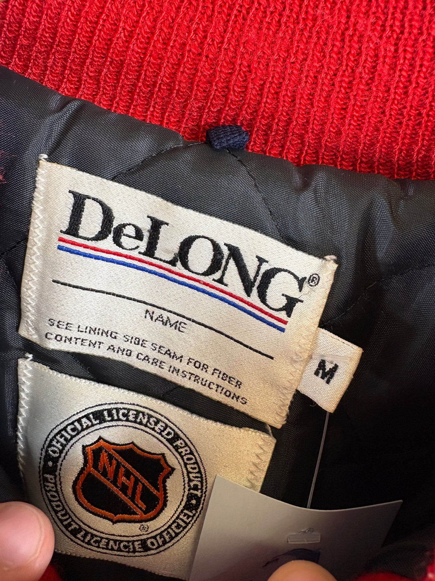 Detroit-Red-Wings Varsity Jacket | Vintage 90s NHL Wool Letterman Bomber | Classic Hockey Fan Outerwear