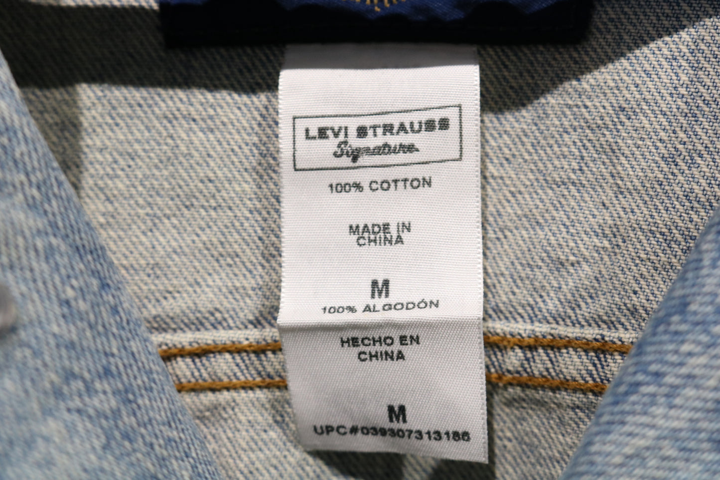 Levi-Strauss Signature Denim Jacket | Vintage Light Blue Trucker Style | Classic Jean Outerwear