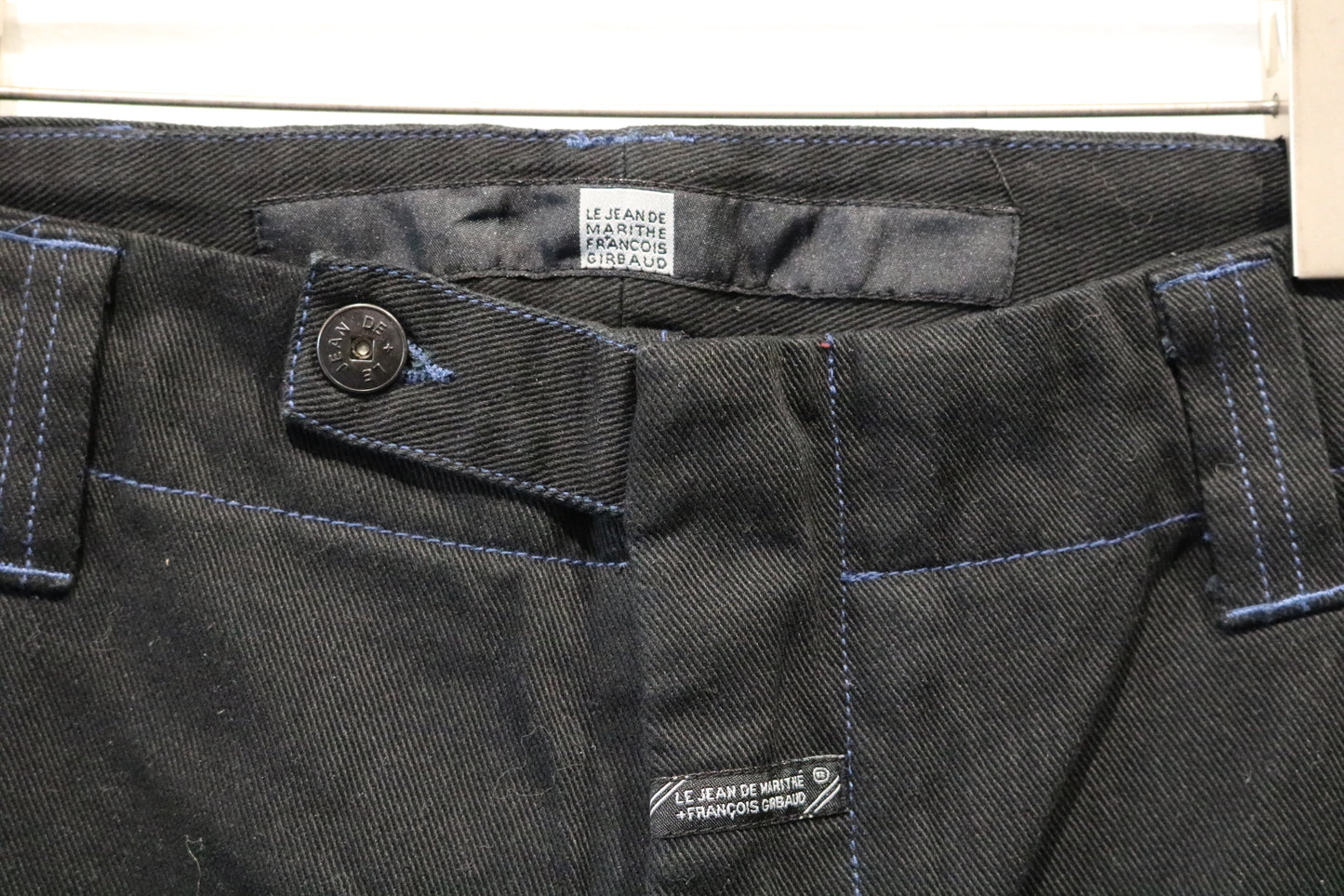 Marithe-Francois-Girbaud Cargo Pants | Vintage 2000s Black Utility Work Pant | Wide Leg Streetwear Trousers
