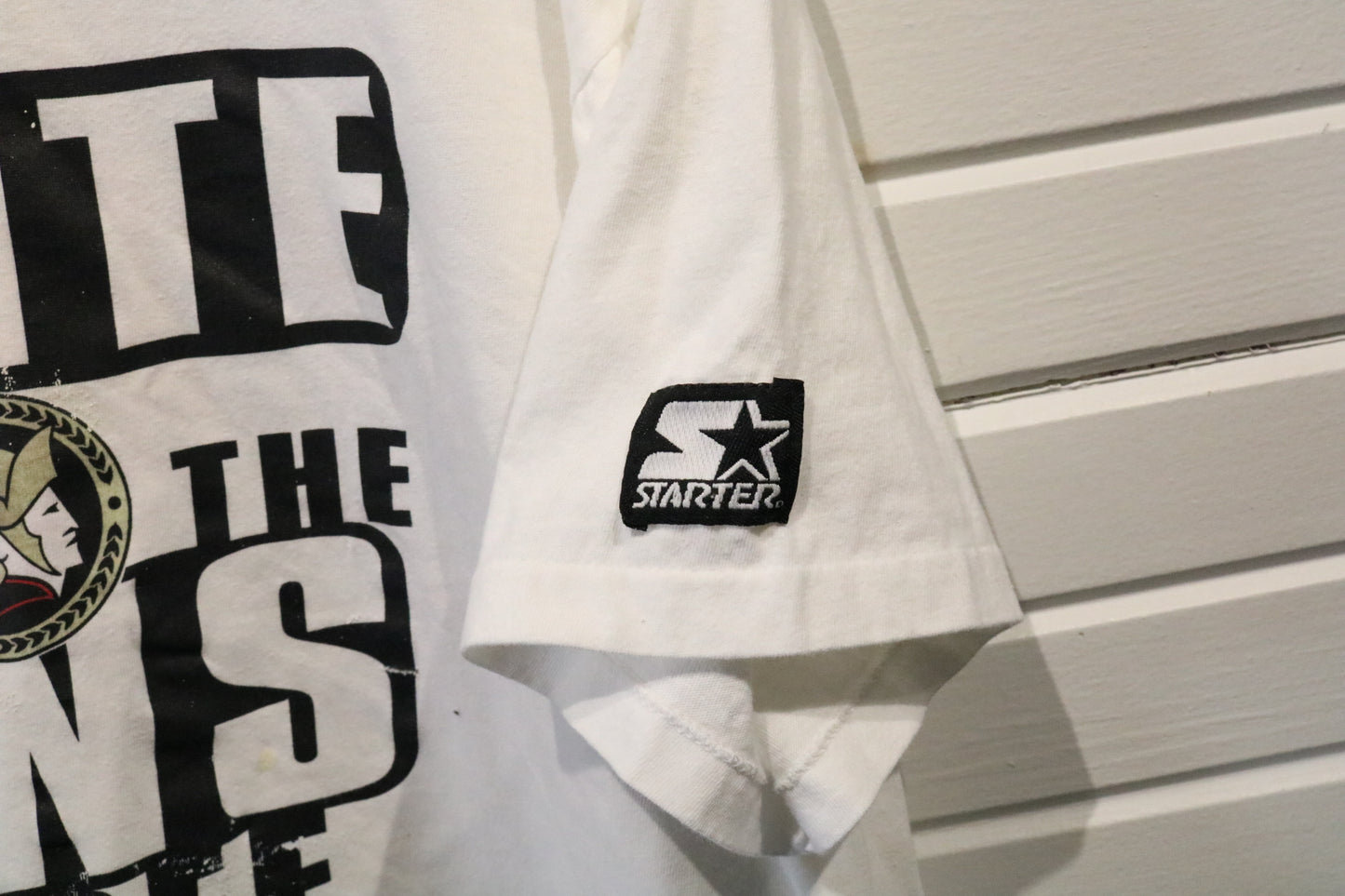 Starter Ottawa-Senators T-Shirt | Vintage 2000s NHL Playoff Graphic Tee | Ottawa Hockey Fan Shirt