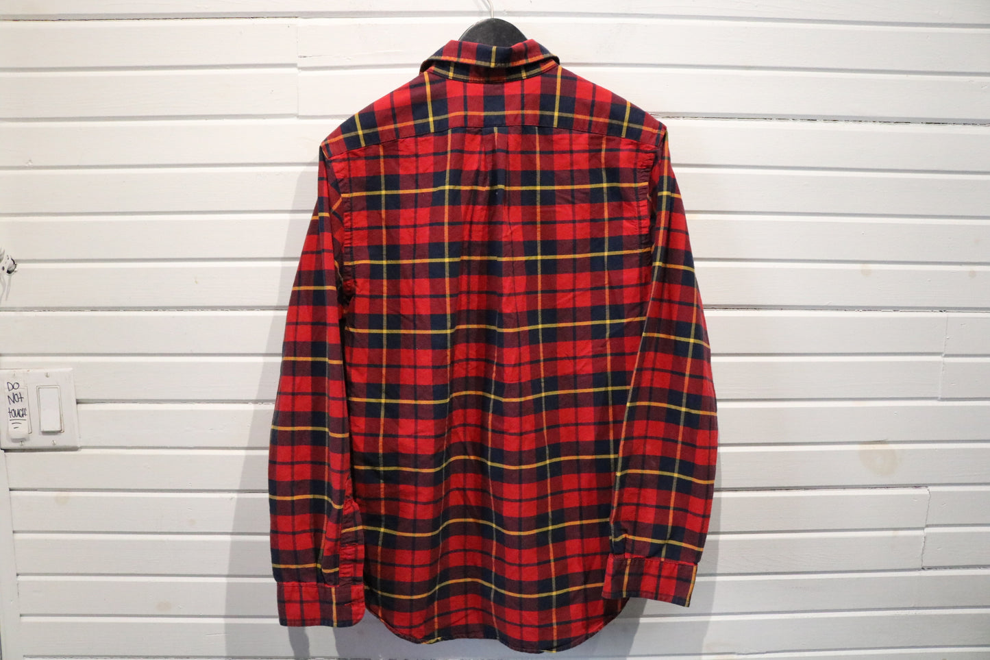 Polo Ralph-Lauren Plaid Button-Up Shirt | Vintage Classic Tartan Long Sleeve Shirt | Preppy Men's Casual Wear