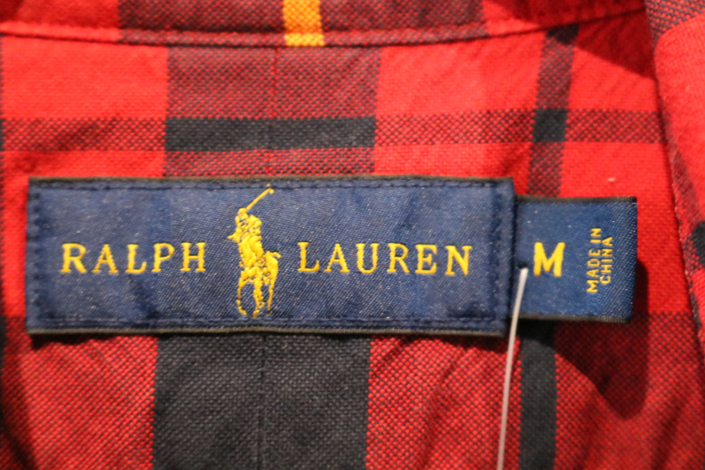 Polo Ralph-Lauren Plaid Button-Up Shirt | Vintage Classic Tartan Long Sleeve Shirt | Preppy Men's Casual Wear