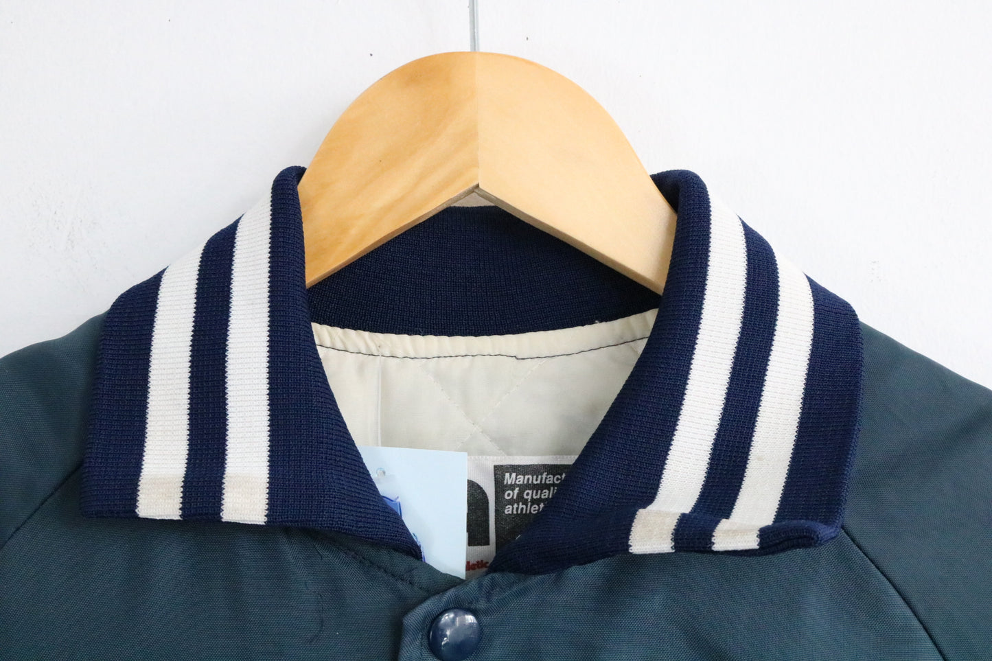 Glenwood Football Varsity Jacket | Vintage 1970s Letterman Cat Patch Jacket | Classic School Sports Outerwear