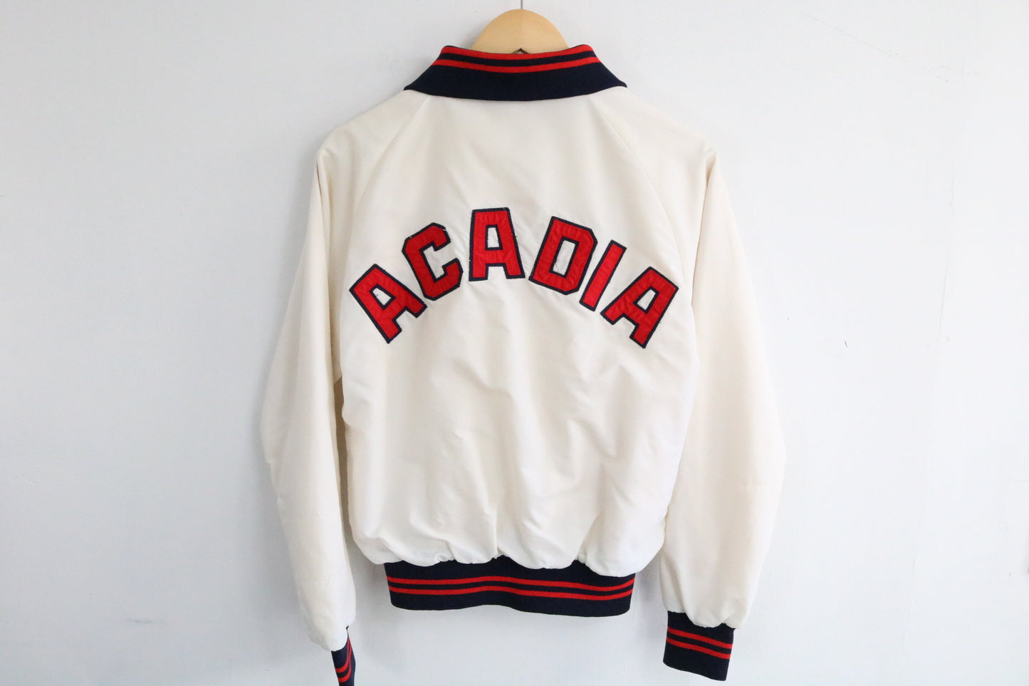 Murray-Randolph Acadia Jacket | Vintage 70s Varsity Bomber | Retro Collegiate Outerwear