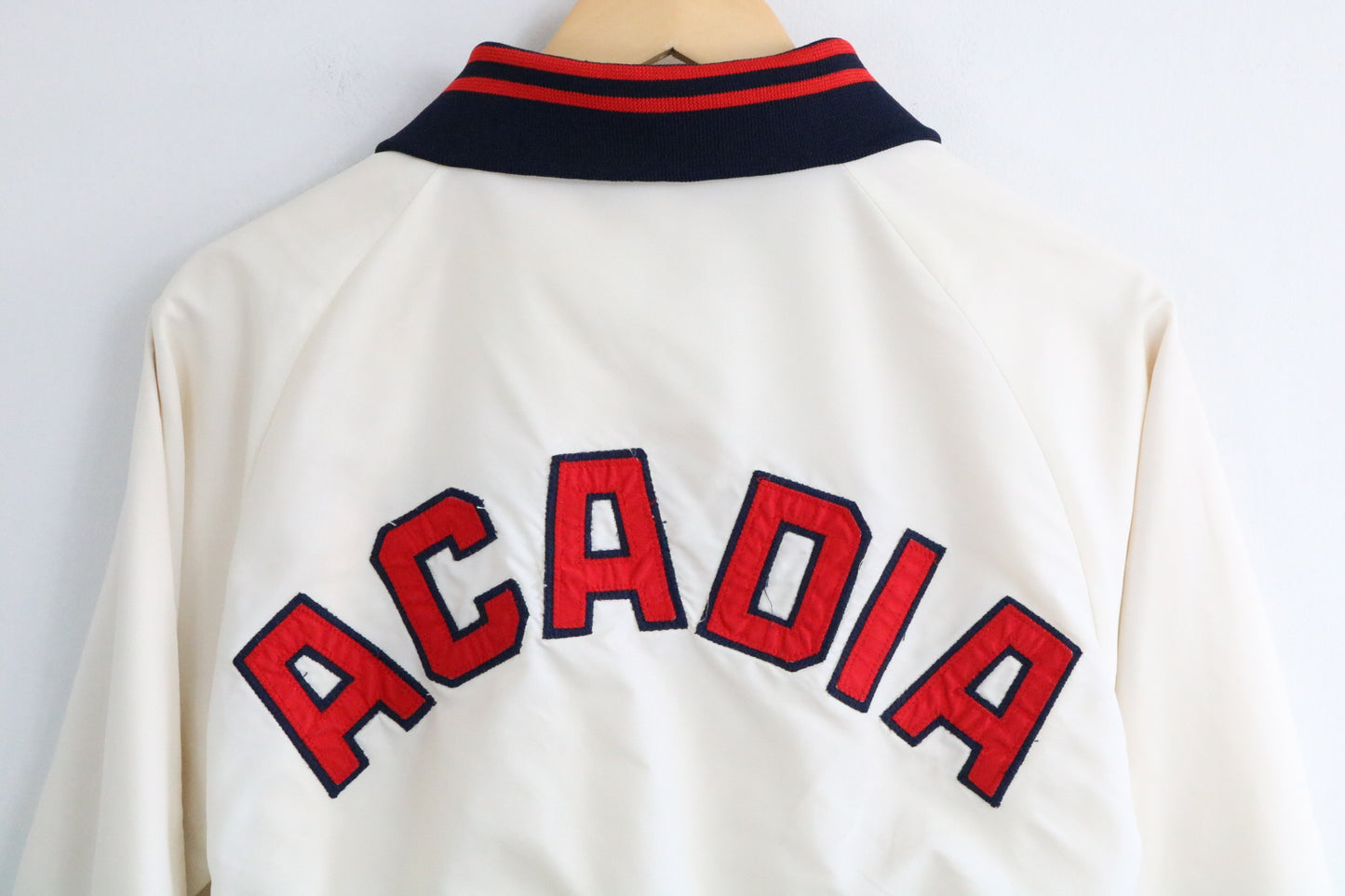 Murray-Randolph Acadia Jacket | Vintage 70s Varsity Bomber | Retro Collegiate Outerwear