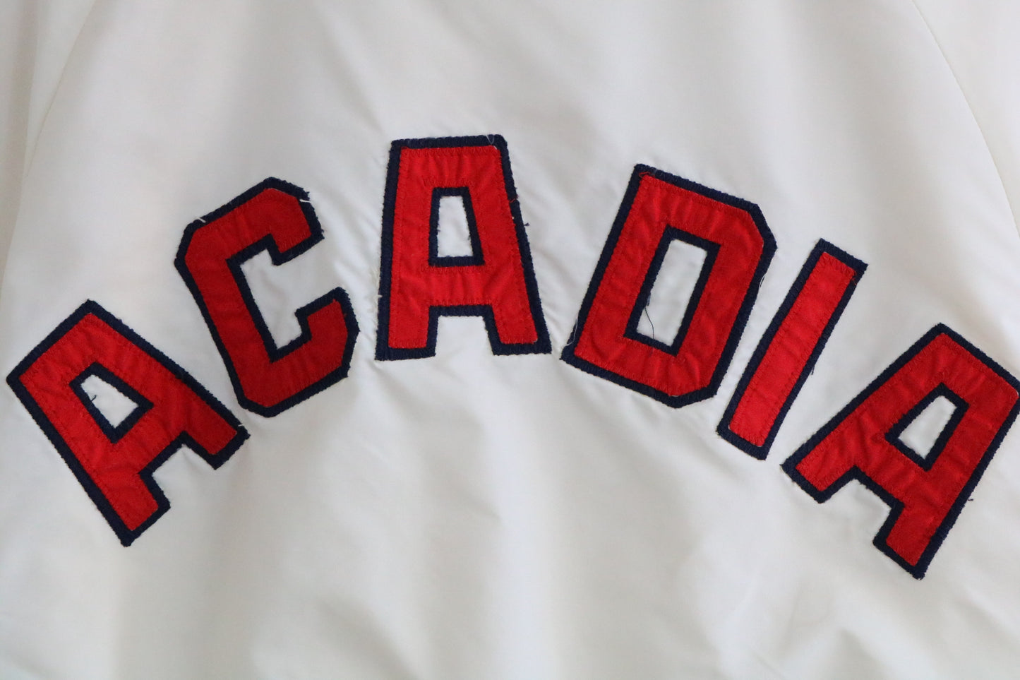 Murray-Randolph Acadia Jacket | Vintage 70s Varsity Bomber | Retro Collegiate Outerwear