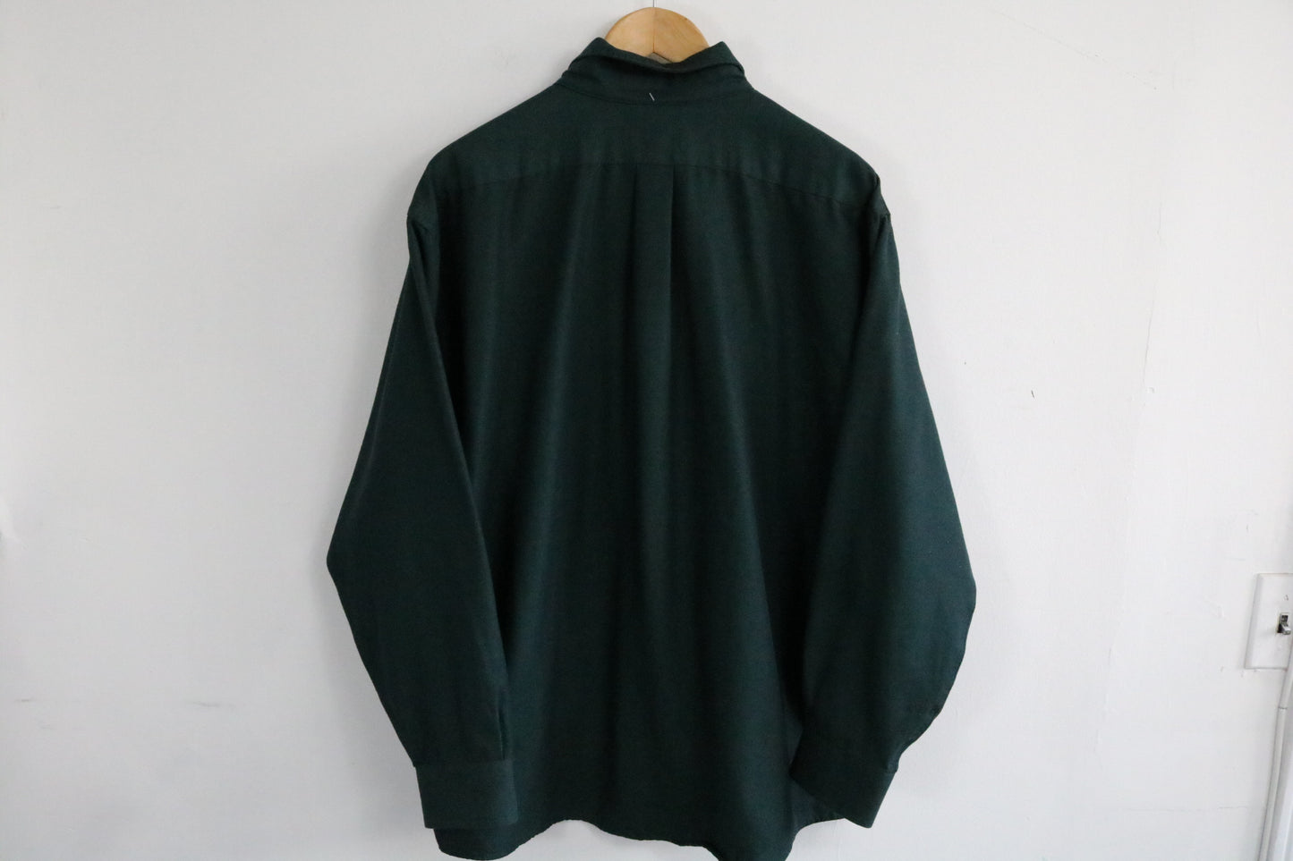 Arrow Button-Up Shirt | Vintage Classic Dress Shirt | Deep Green Oxford Shirt | Timeless Menswear