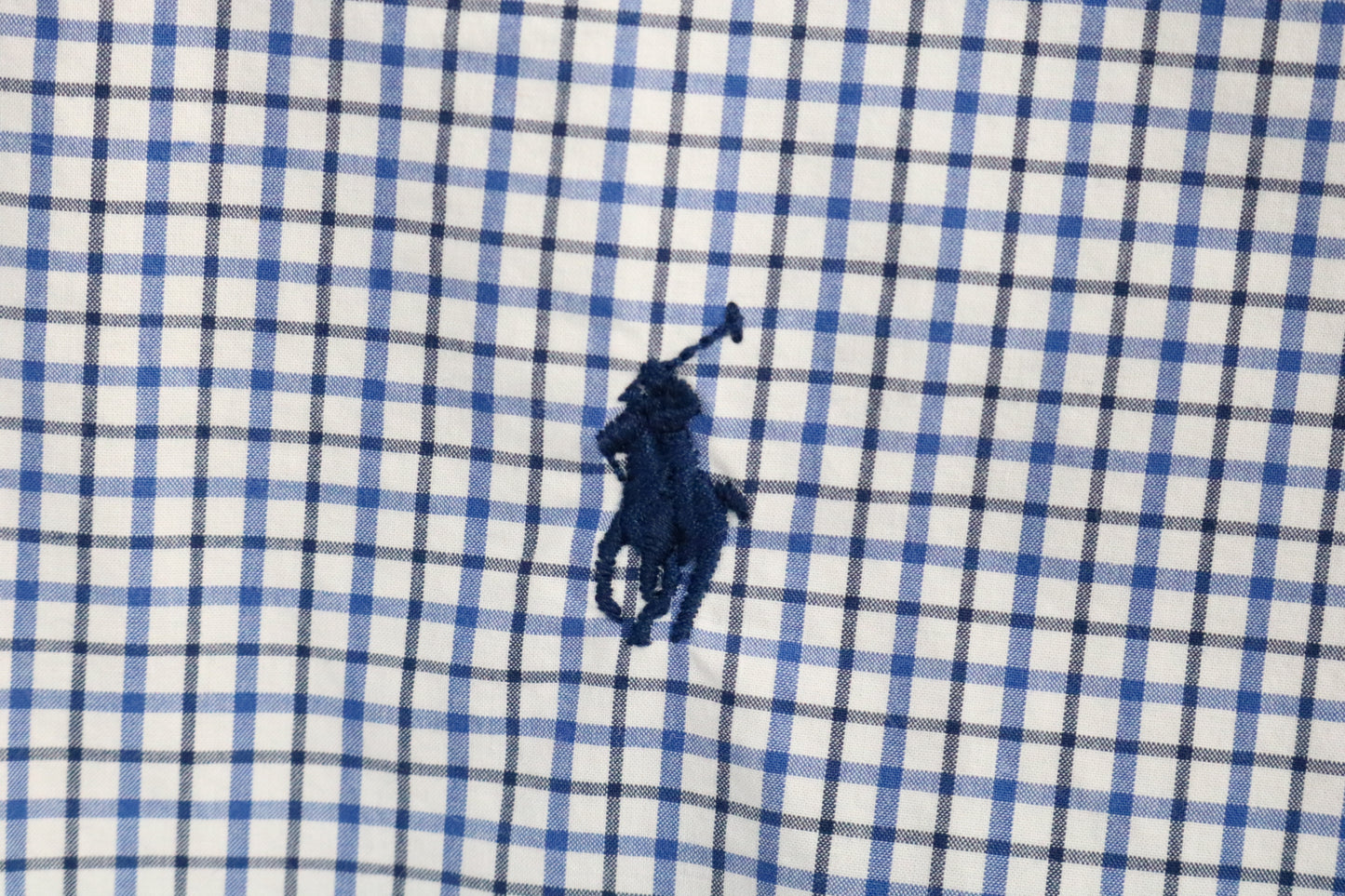 Polo Ralph-Lauren Button-Up Shirt | Vintage Classic Check Short Sleeve Shirt | Preppy Casual Shirt | Designer Men’s Shirt
