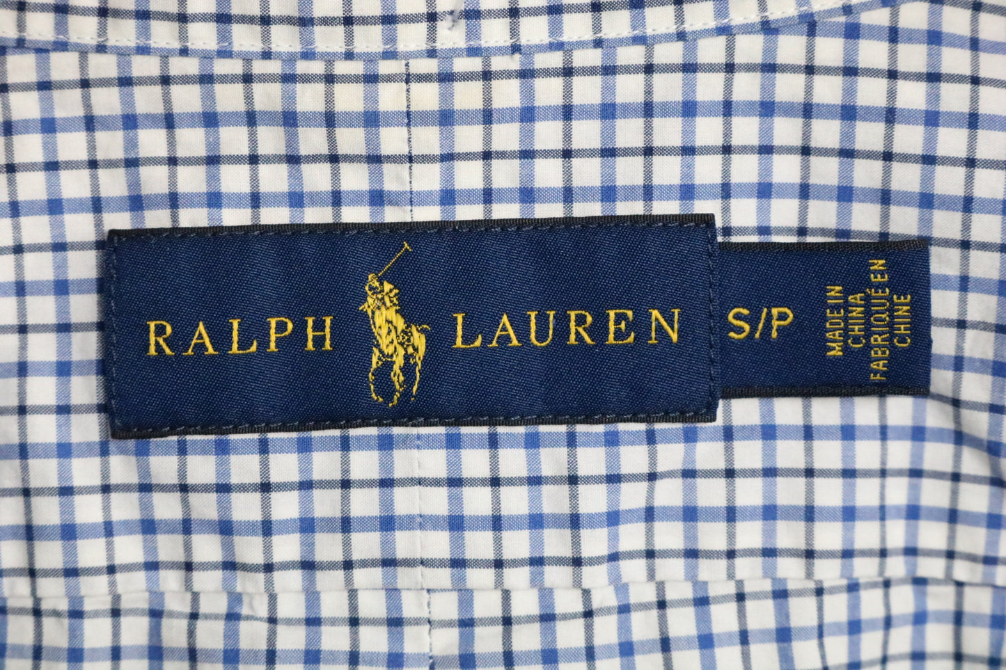 Polo Ralph-Lauren Button-Up Shirt | Vintage Classic Check Short Sleeve Shirt | Preppy Casual Shirt | Designer Men’s Shirt