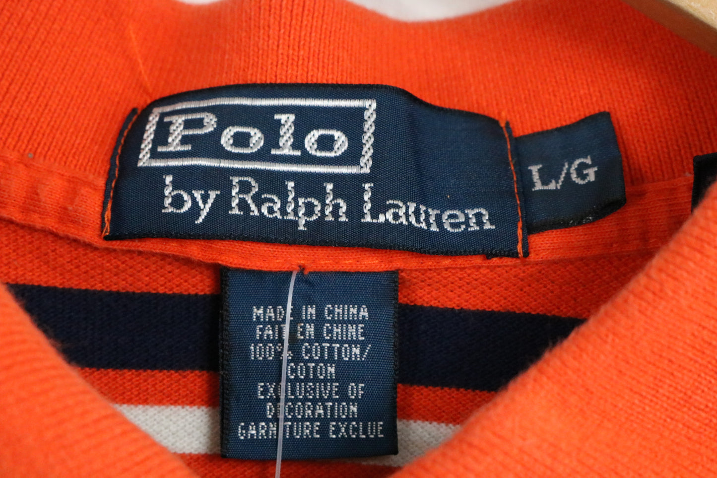 Polo Ralph-Lauren Polo Shirt | Vintage Bold Multi-Stripe Cotton Polo | Classic Casual Menswear