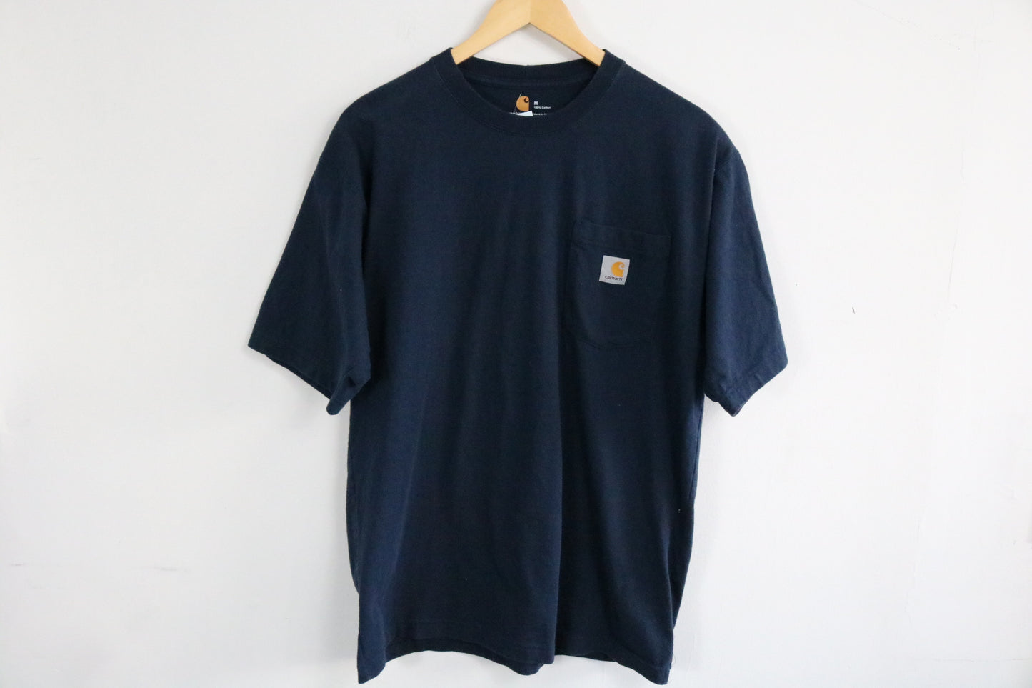 Carhartt Pocket T-Shirt | Vintage Classic Work Tee with Logo Patch | Durable Everyday Menswear