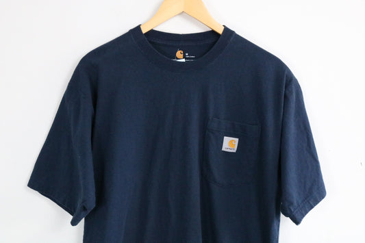 Carhartt Pocket T-Shirt | Vintage Classic Work Tee with Logo Patch | Durable Everyday Menswear