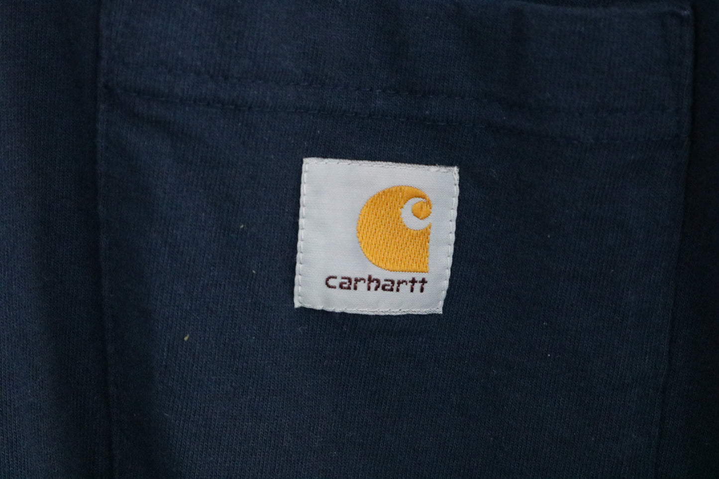 Carhartt Pocket T-Shirt | Vintage Classic Work Tee with Logo Patch | Durable Everyday Menswear