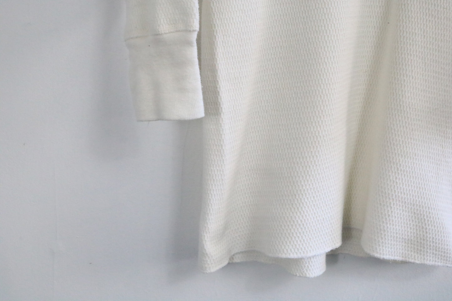 Royal-Knight Thermal Waffle Shirt | Vintage Classic Long Sleeve Layering Top | Cozy Cotton Loungewear