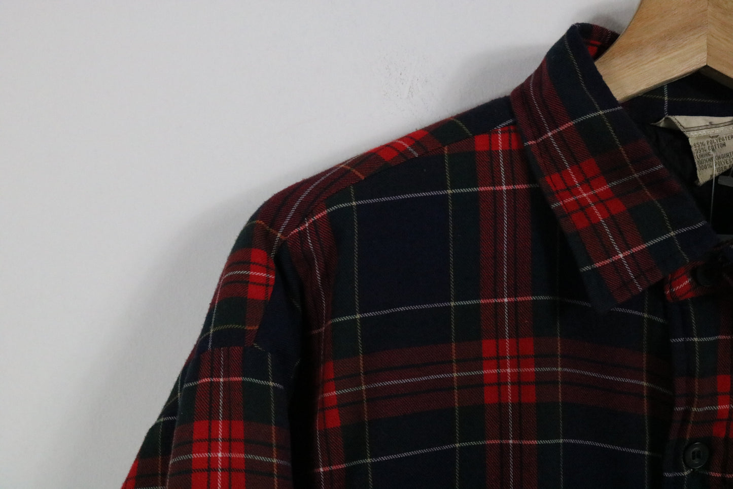 Timber-Run Plaid Flannel Button-Up Shirt | Vintage Classic Quilted Lined Outdoor Shirt Jacket | Men's Casual Layer