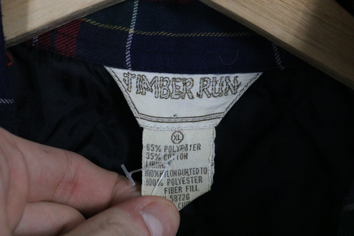 Timber-Run Plaid Flannel Button-Up Shirt | Vintage Classic Quilted Lined Outdoor Shirt Jacket | Men's Casual Layer