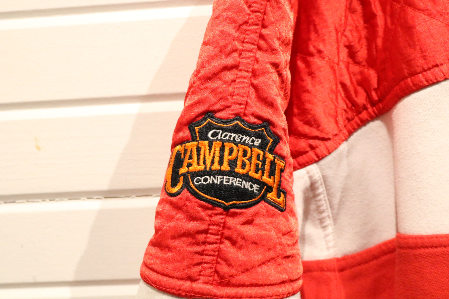 Apex-One Detroit-Red-Wings NHL Pullover | Vintage 1990s Quilted Shoulder Hockey Sweatshirt | Classic Sportswear