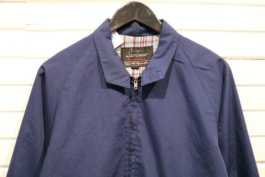 Sears Sportswear Harrington Jacket | Vintage Plaid-Lined Zip Bomber | Classic Outerwear | 1970s Menswear