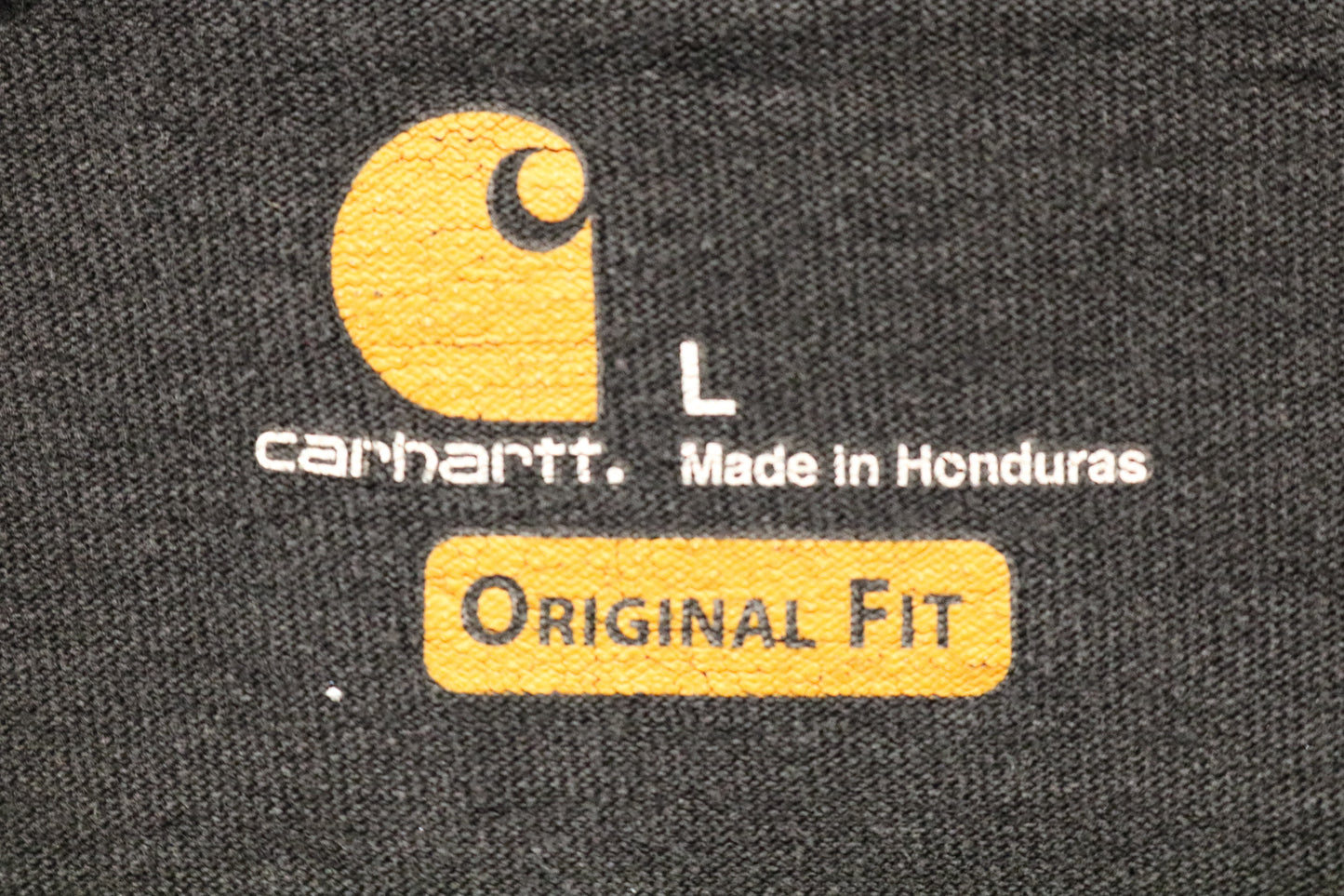 Carhartt Graphic T-Shirt | Vintage Distressed Logo Short Sleeve Tee | Classic Workwear Top