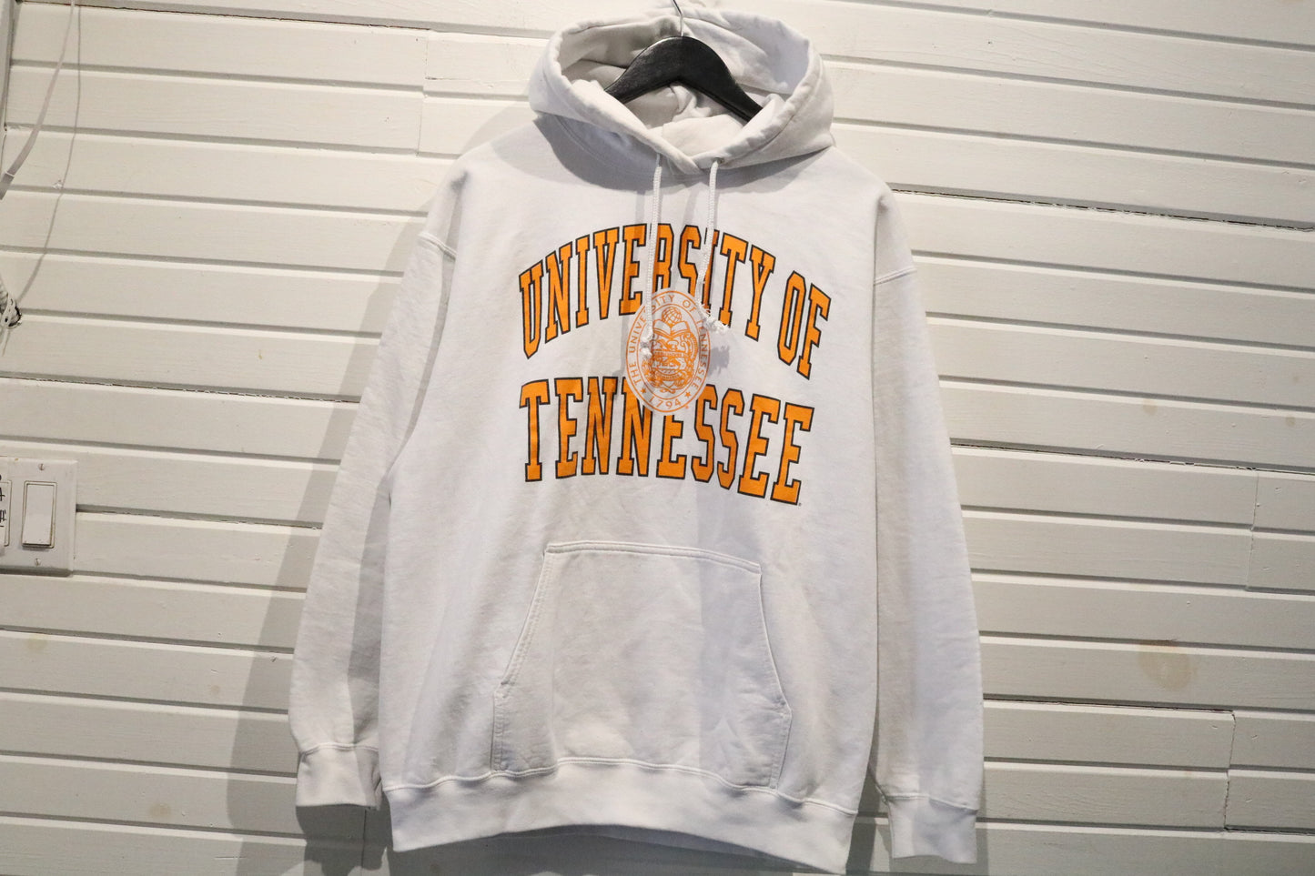 University-of-Tennessee Hoodie | Vintage 1990s Collegiate Graphic Pullover Sweatshirt | Classic Campus Wear