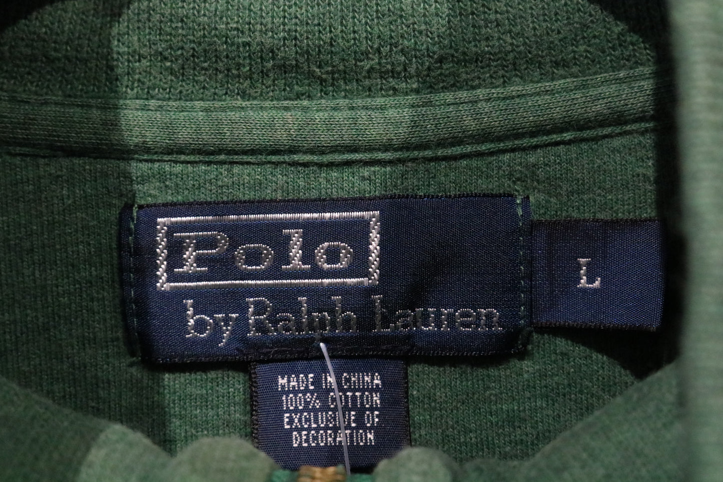 Polo Ralph-Lauren Quarter-Zip Sweater | Vintage Classic Green Pullover | Relaxed Fit Knit Top | Timeless Streetwear