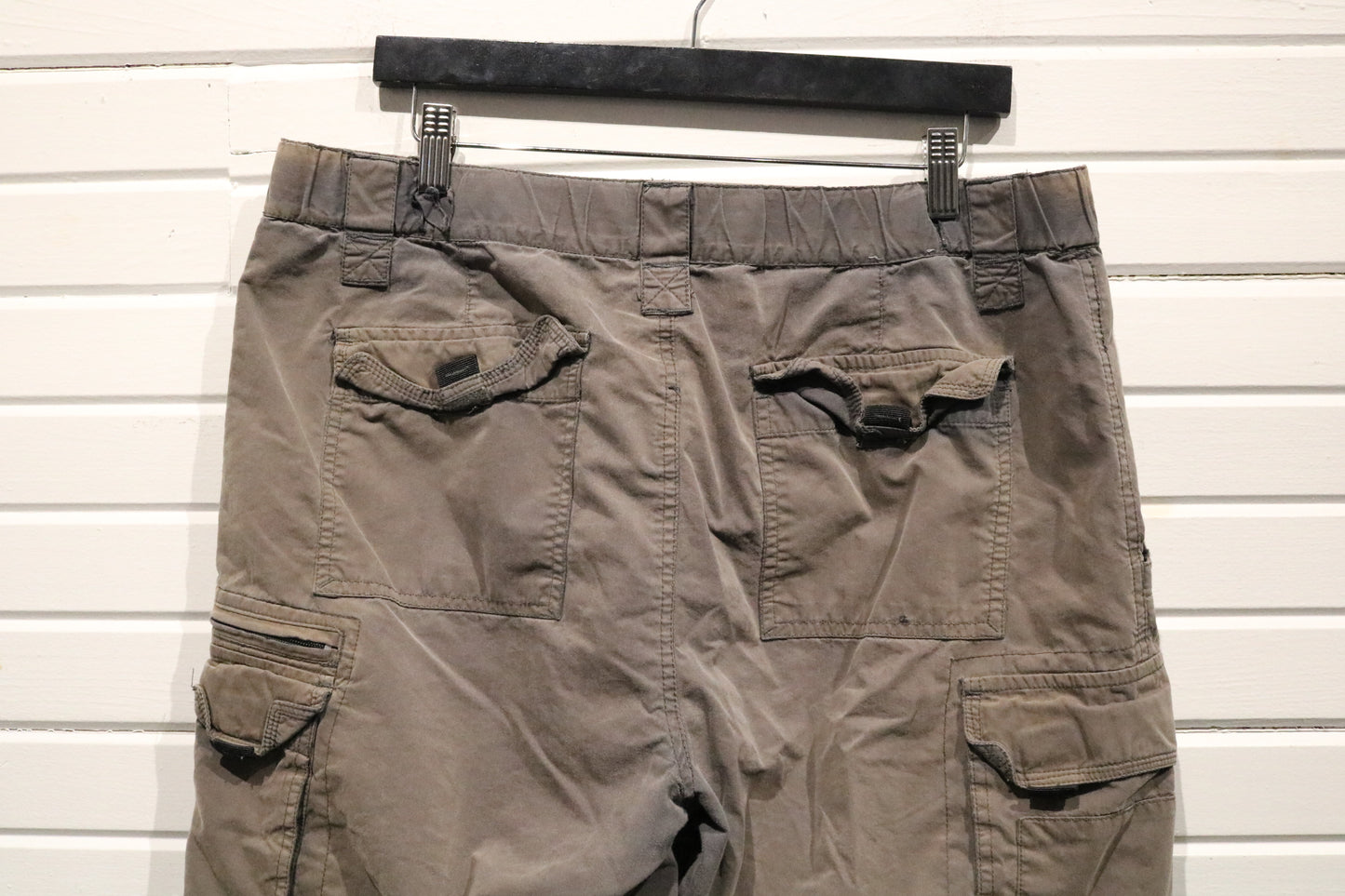 BC Clothing Cargo Pants | Vintage Convertible Zip-Off Utility Cargo Trouser | Outdoor Hiking Adventure Wear