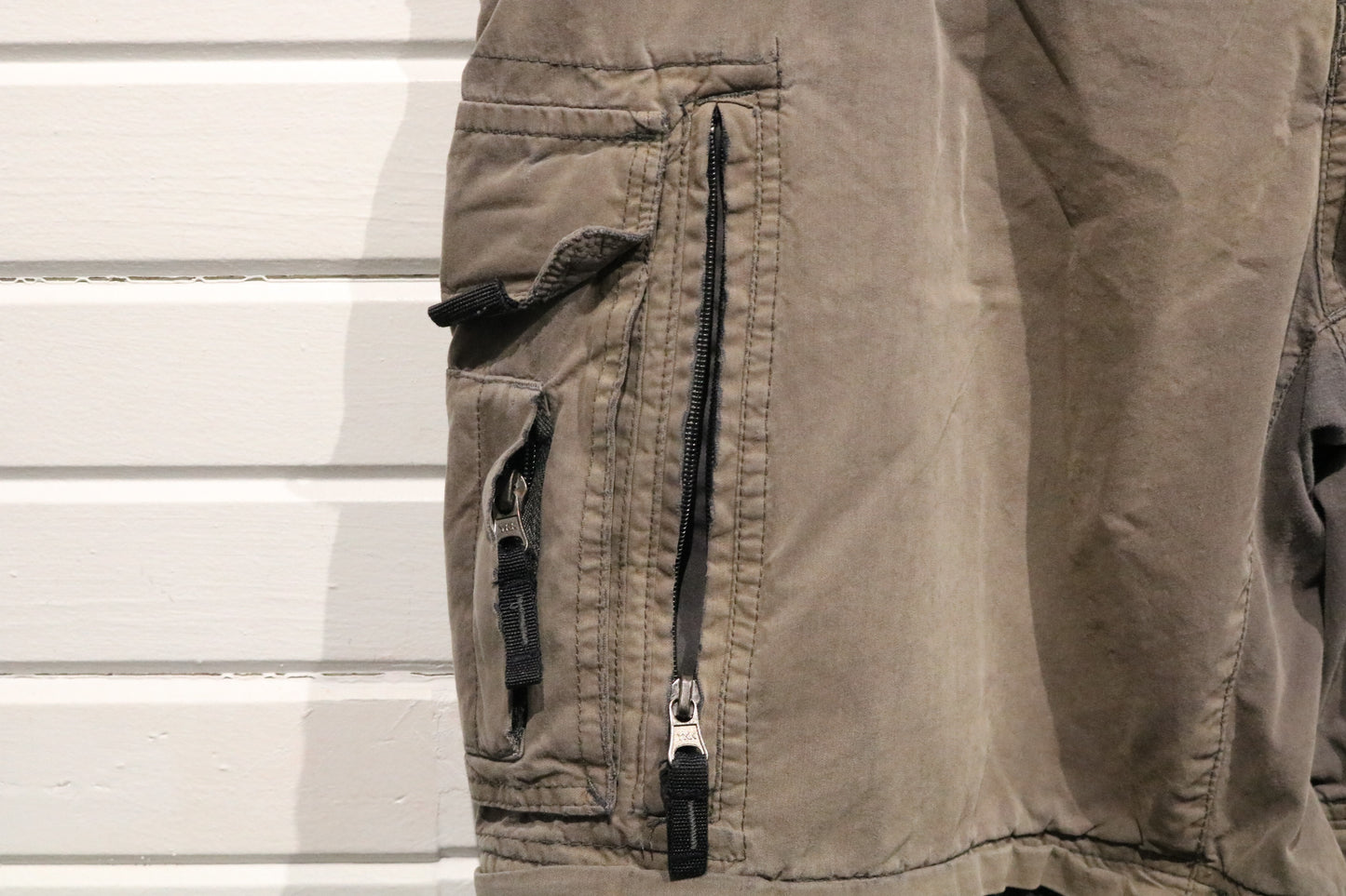 BC Clothing Cargo Pants | Vintage Convertible Zip-Off Utility Cargo Trouser | Outdoor Hiking Adventure Wear