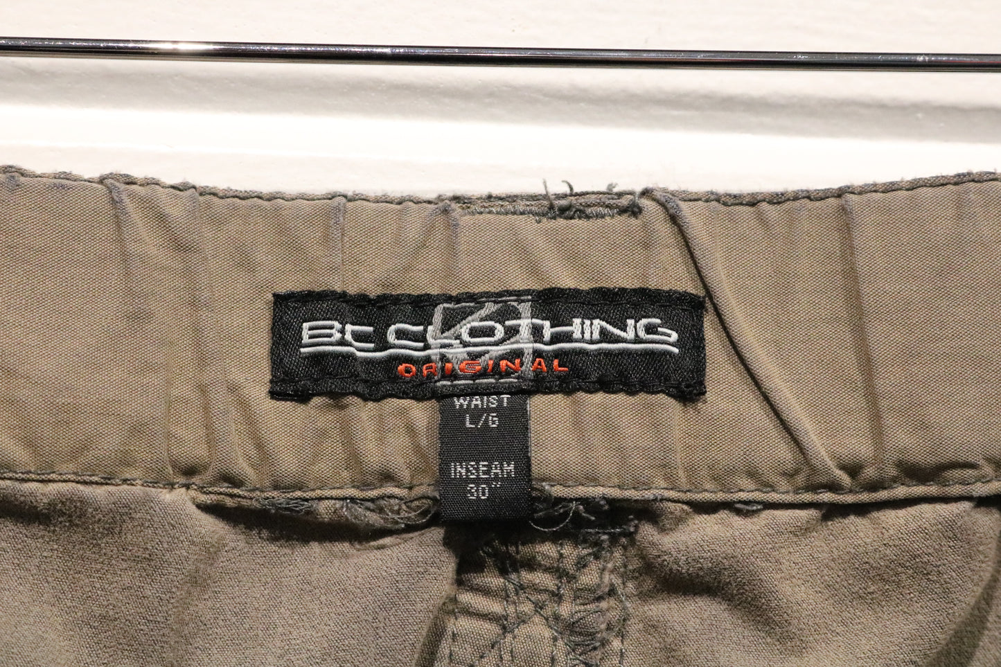 BC Clothing Cargo Pants | Vintage Convertible Zip-Off Utility Cargo Trouser | Outdoor Hiking Adventure Wear