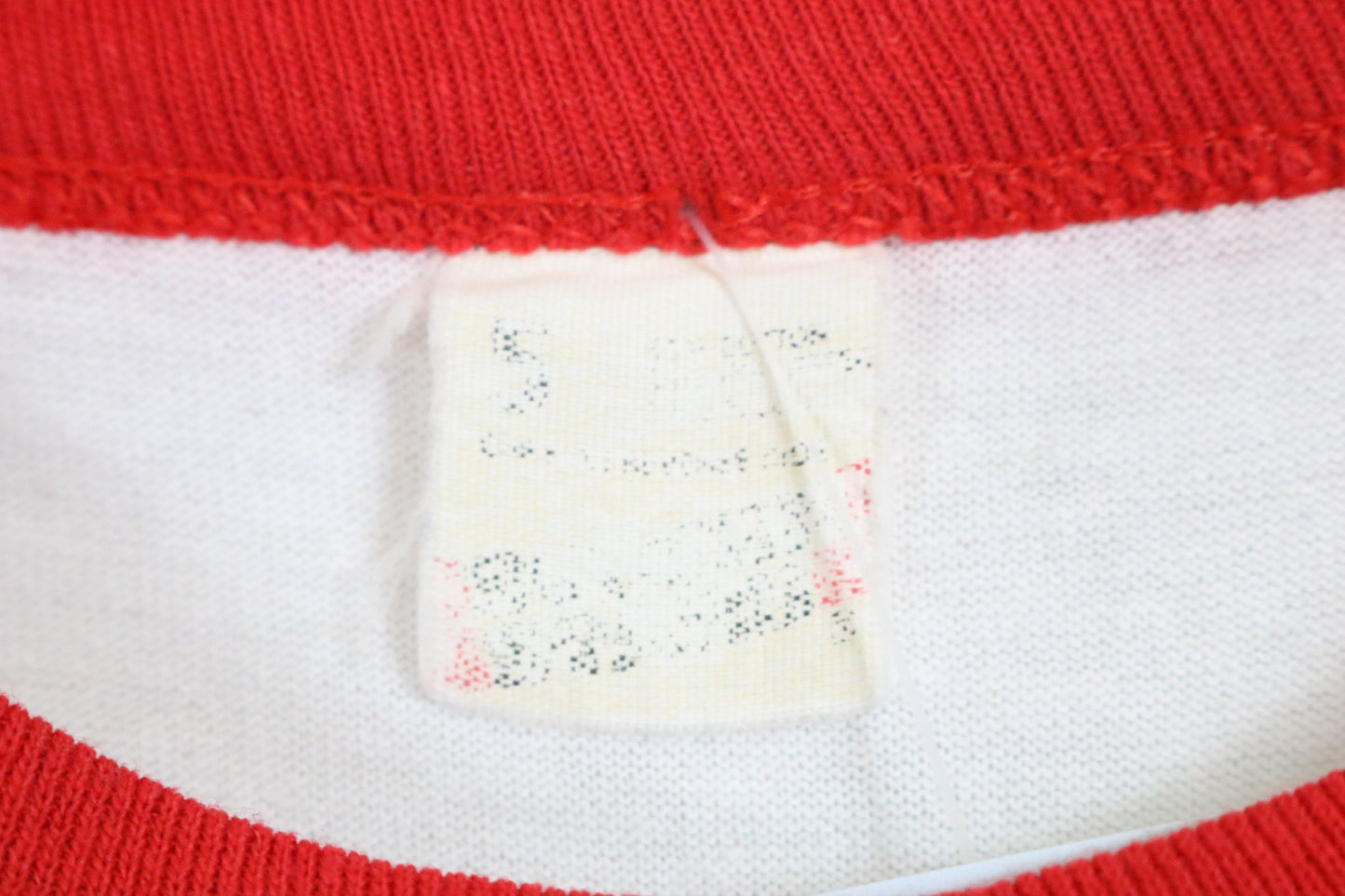 Branson MO Ringer T-Shirt | Vintage 1980s Graphic Tee | Retro Tourist Souvenir Shirt | Red Trim Top