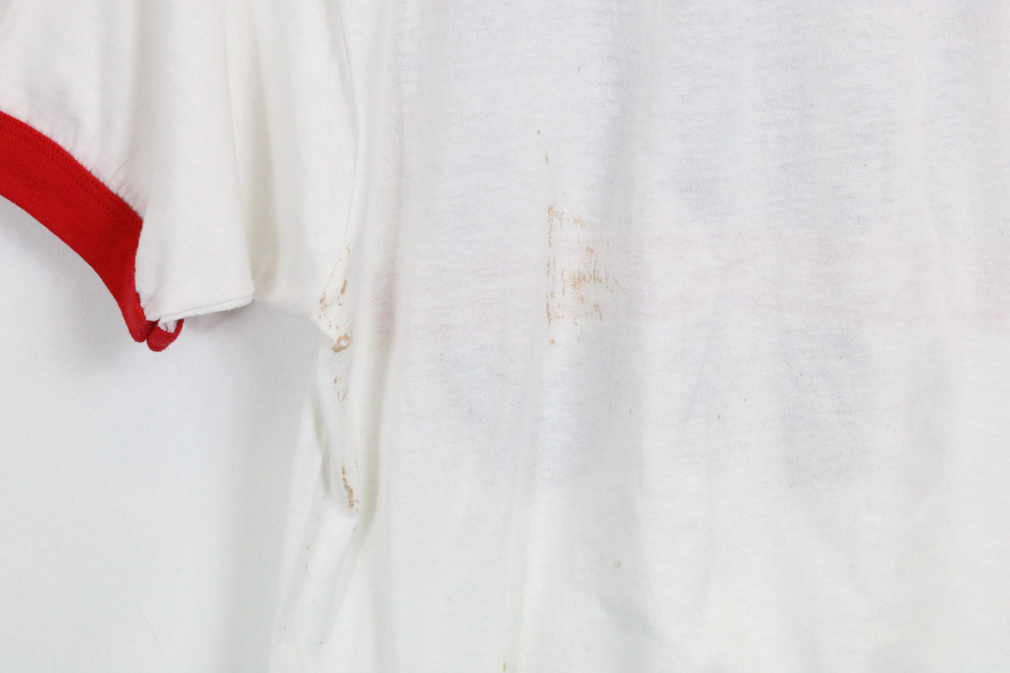 Branson MO Ringer T-Shirt | Vintage 1980s Graphic Tee | Retro Tourist Souvenir Shirt | Red Trim Top